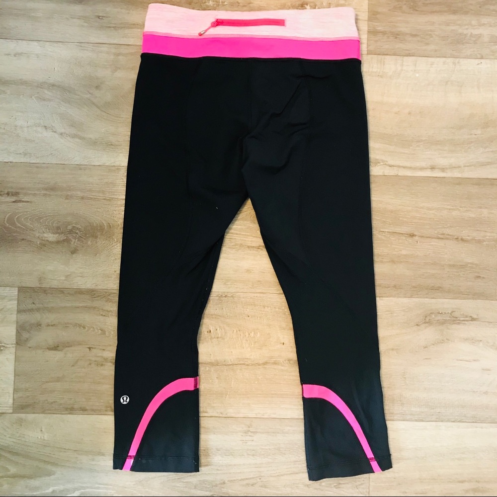 Lululemon legging capris color block - Picture 4 of 10